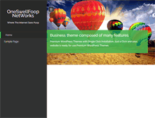 Tablet Screenshot of oneswellfoop.net